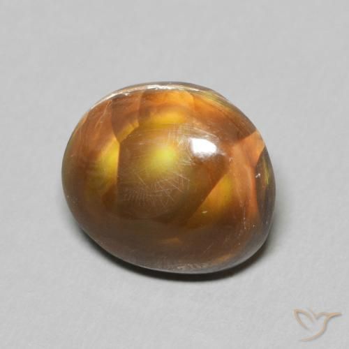 Ágata de fogo Multicolorido Natural 4.08ct, Chique, Opaco