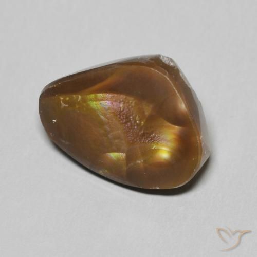 Ágata de fogo Multicolorido Natural 6.05ct, Chique, Opaco