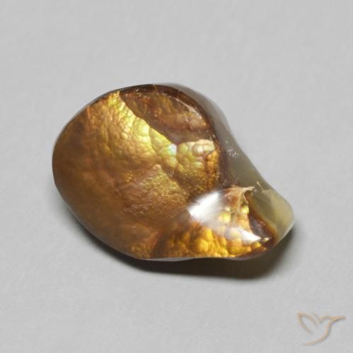 Ágata de fogo Multicolorido Natural 6.47ct, Chique, Opaco