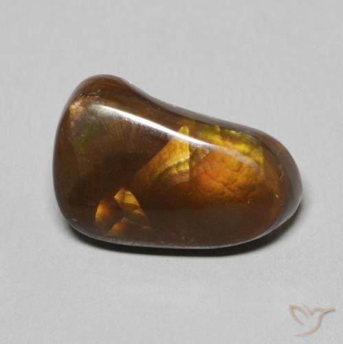 6.74ct Natural Multicolorido Ágata de fogo, Chique, Opaco