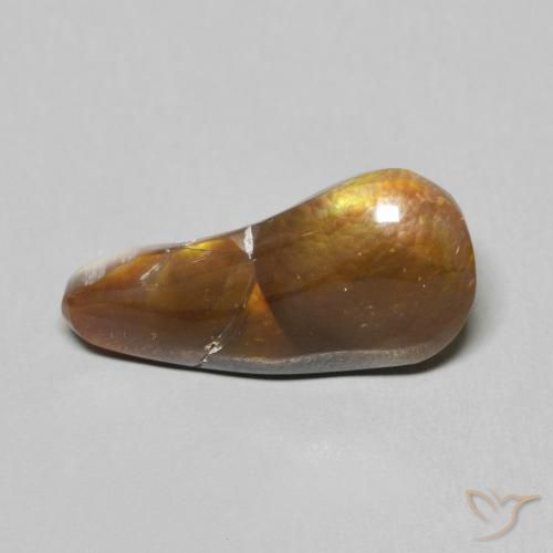 5.64ct Natural Multicolorido Ágata de fogo, Chique, Opaco