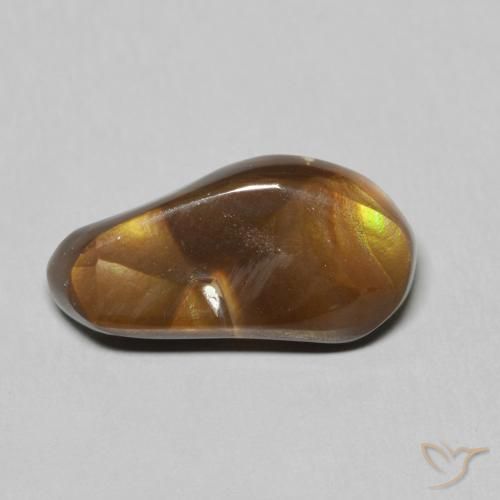 6.15ct Natural Multicolorido Ágata de fogo, Chique, Opaco