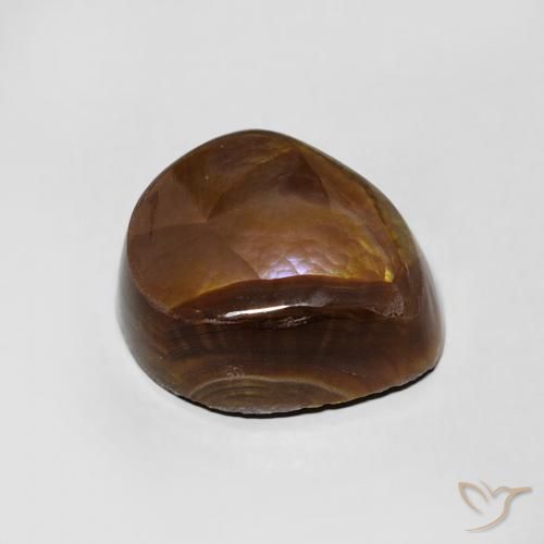 Ágata de fogo Multicolorido Natural 4.08ct, Chique, Opaco