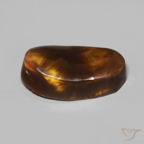 Ágata de fogo Multicolorido Natural 5.59ct, Chique, Opaco