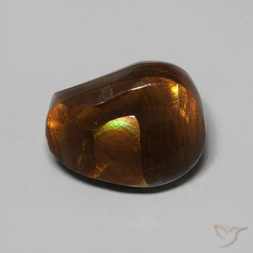 5.20ct Natural Multicolorido Ágata de fogo, Chique, Opaco