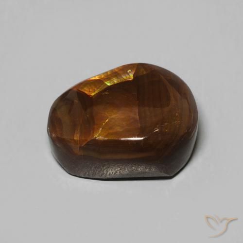 Ágata de fogo Multicolorido Natural 5.20ct, Chique, Opaco