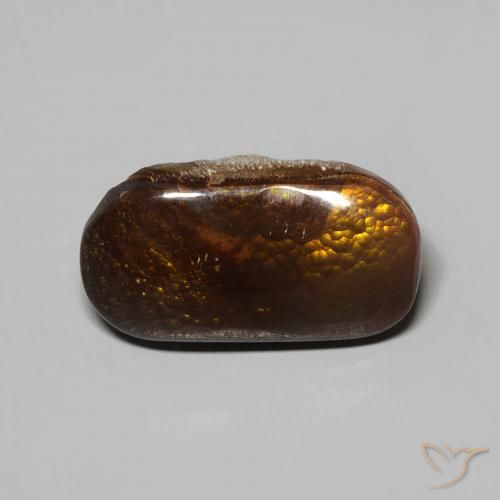 3.15ct Natural Multicolorido Ágata de fogo, Chique, Opaco