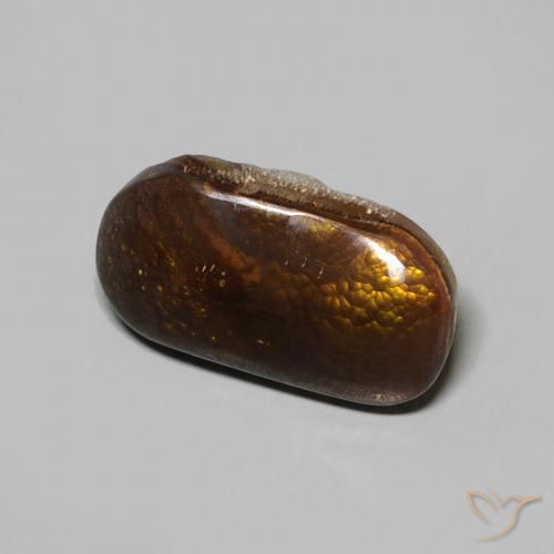 Ágata de fogo Multicolorido Natural 3.15ct, Chique, Opaco