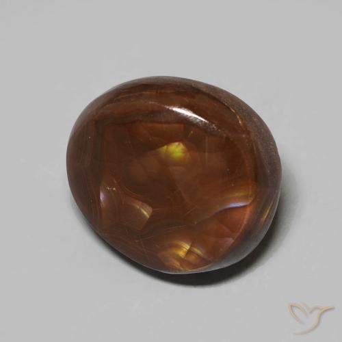 Ágata de fogo Multicolorido Natural 7.26ct, Chique, Opaco