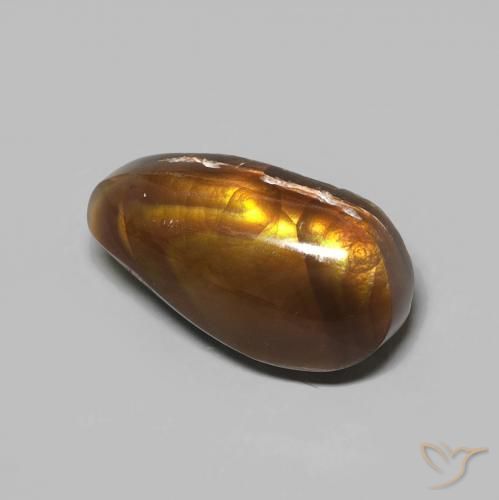 Ágata de fogo Multicolorido Natural 4.55ct, Chique, Opaco