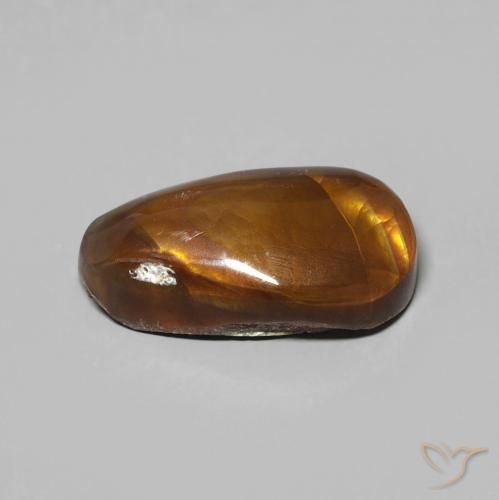 Ágata de fogo Multicolorido Natural 4.55ct, Chique, Opaco