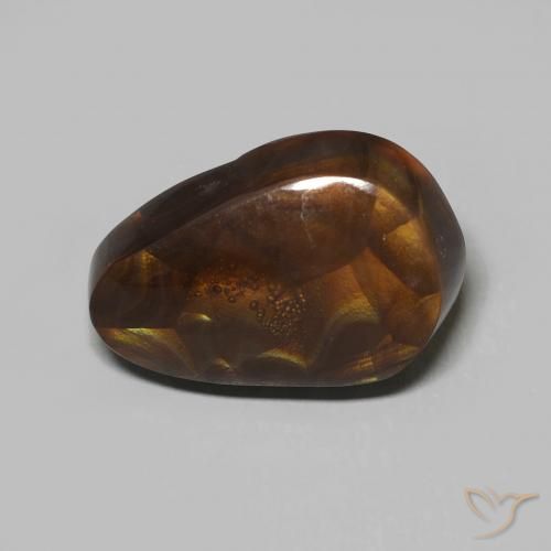 6.73ct Natural Multicolorido Ágata de fogo, Chique, Opaco