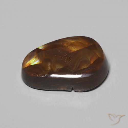 Ágata de fogo Multicolorido Natural 6.73ct, Chique, Opaco