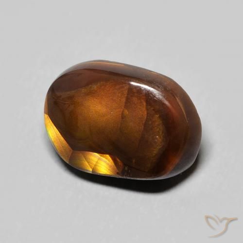 Ágata de fogo Multicolorido Natural 4.35ct, Chique, Opaco