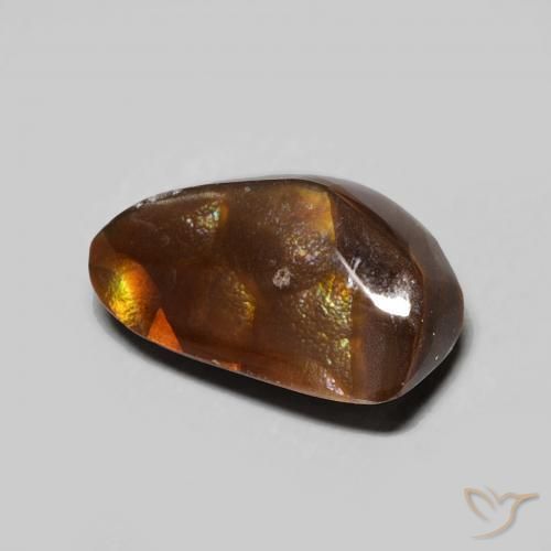 Ágata de fogo Multicolorido Natural 3.62ct, Chique, Opaco