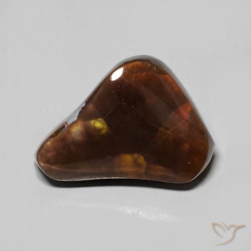 7.00ct Natural Multicolorido Ágata de fogo, Chique, Opaco
