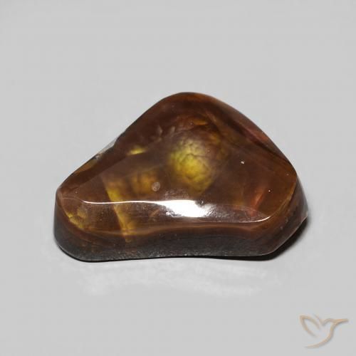 Ágata de fogo Multicolorido Natural 7.00ct, Chique, Opaco
