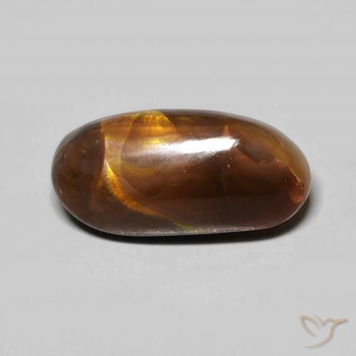 7.37ct Natural Multicolorido Ágata de fogo, Chique, Opaco
