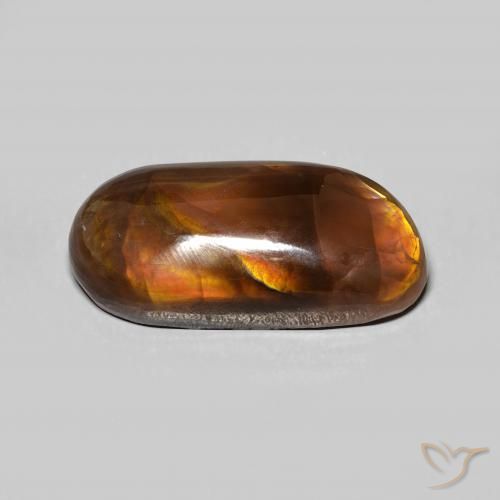 Ágata de fogo Multicolorido Natural 7.37ct, Chique, Opaco