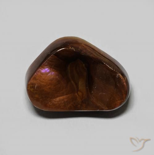 5.31ct Natural Multicolorido Ágata de fogo, Chique, Opaco