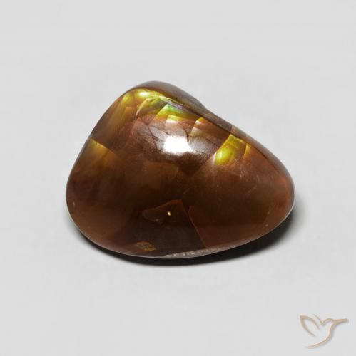 4.22ct Natural Multicolorido Ágata de fogo, Chique, Opaco