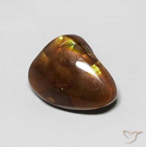 Ágata de fogo Multicolorido Natural 4.22ct, Chique, Opaco