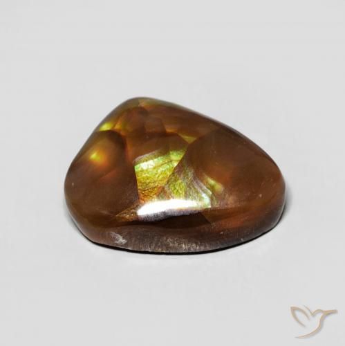 Ágata de fogo Multicolorido Natural 4.22ct, Chique, Opaco