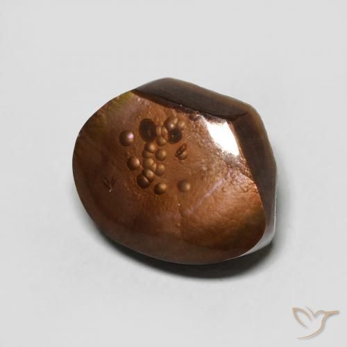 Ágata de fogo Multicolorido Natural 5.64ct, Chique, Opaco