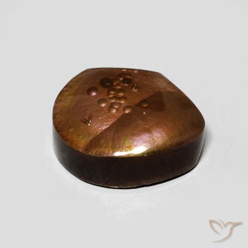 Ágata de fogo Multicolorido Natural 5.64ct, Chique, Opaco