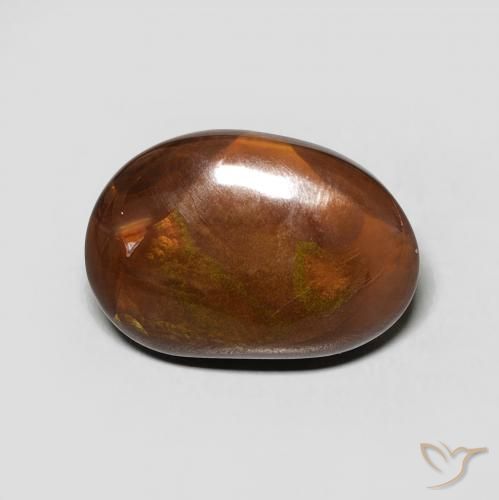 5.12ct Natural Multicolorido Ágata de fogo, Chique, Opaco