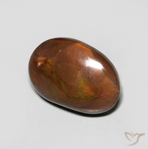 Ágata de fogo Multicolorido Natural 5.12ct, Chique, Opaco