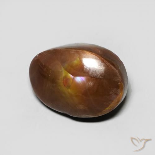 Ágata de fogo Multicolorido Natural 6.64ct, Chique, Opaco