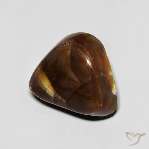 Ágata de fogo Multicolorido Natural 6.59ct, Chique, Opaco