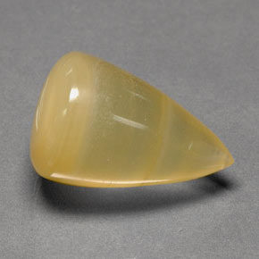 Opala de fogo amarelo natural 15,12ct, transparente, transparente/translúcido