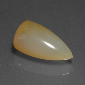 Opala de fogo laranja natural 14,68ct, transparente, transparente/translúcido