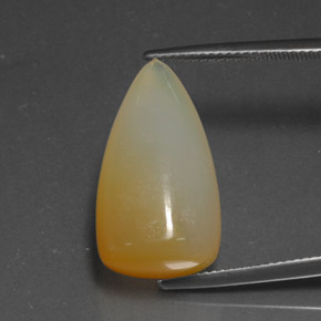 Opala de fogo laranja natural 14,68ct, transparente, transparente/translúcido