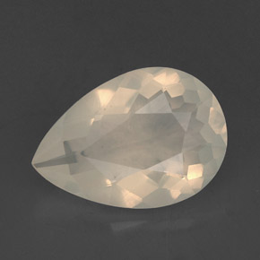 Opala de fogo amarelo natural 3,25ct, transparente, transparente/translúcido
