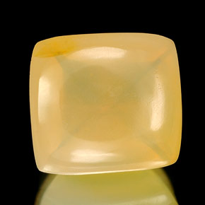 Opala de fogo amarelo natural 2,45ct, transparente, transparente/translúcido