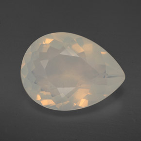 Opala de fogo amarelo natural 4,41ct, transparente, transparente/translúcido