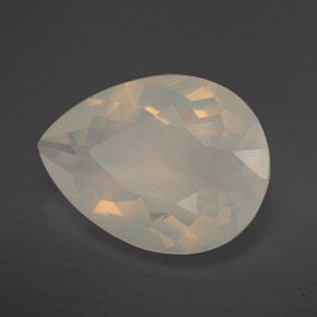 Opala de fogo amarelo natural 4,41ct, transparente, transparente/translúcido