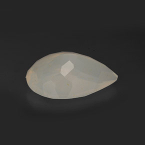 Opala de fogo amarelo natural 4,60ct, transparente, transparente/translúcido