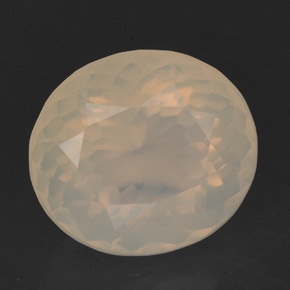 Opala de fogo amarelo natural 4,88ct, transparente, transparente/translúcido