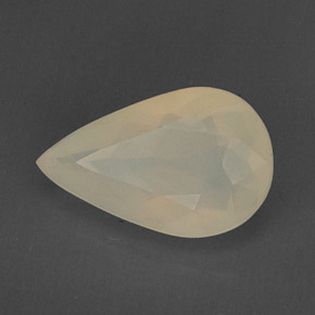 Opala de fogo amarelo natural 5,48ct, transparente, transparente/translúcido