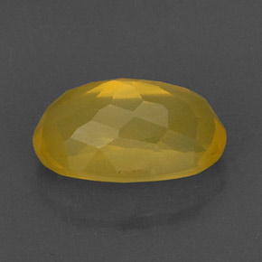 Opala de fogo amarelo natural 4,83ct, transparente, transparente/translúcido