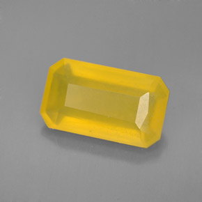 Opala de Fogo Amarelo Natural 2.18ct, Transparente, Transparente/Translúcido