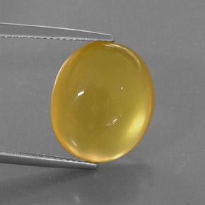 Opala de fogo amarelo natural 8,99ct, transparente, transparente/translúcido