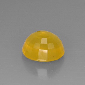 Opala de fogo laranja natural 5,27ct, transparente, transparente/translúcido