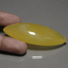 Opala de fogo amarelo natural 139,55ct, marquise, translúcido