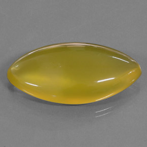 Opala de fogo amarelo natural 41,15ct, marquise, translúcido