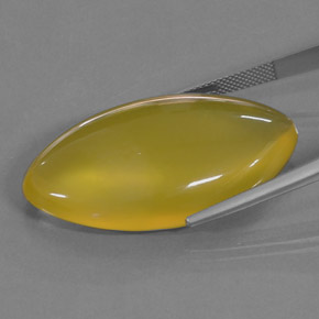 Opala de fogo amarelo natural 41,15ct, marquise, translúcido
